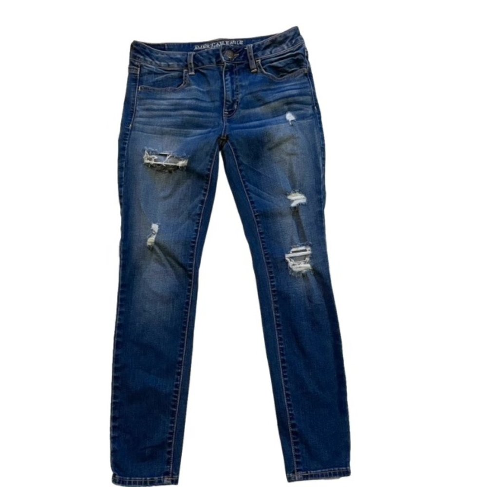 AMERICAN EAGLE NE(X)T LEVEL STRETCH JEGGING - 8 SHORT